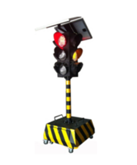 祁连太阳能移动信号灯