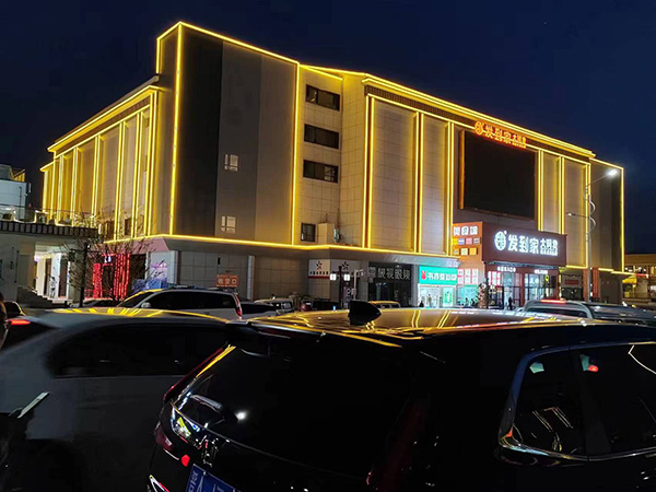 祁连楼体亮化 祁连楼体亮化