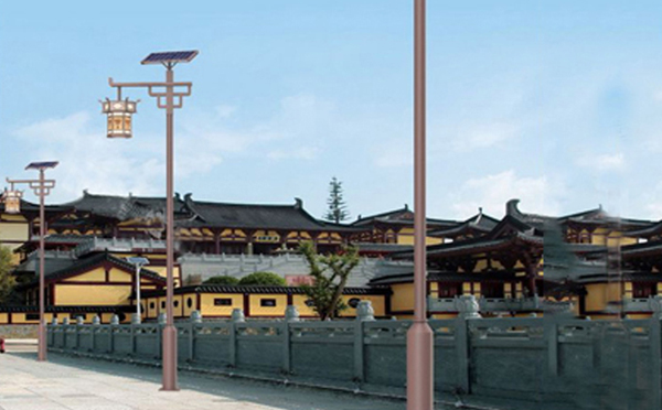 抗风型祁连太阳能路灯：保障稳定照明不受风害